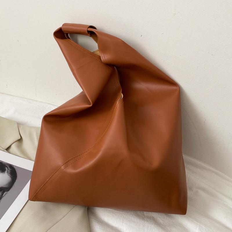 

Leather Totes Bags Women Casual Wild Ladies Hobos Handbags Large Capacity Shoulder Girls Simple Female Messenger Bag