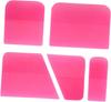 Lyyxjsltd Set of 5 TPU Squeegee Squeegee Anti-Scratch Rubber Squeegee