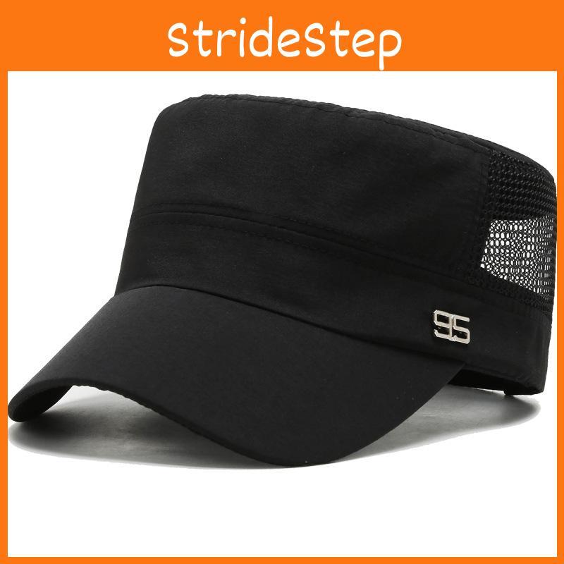 Number The 95 Net Hat Men Shade Breathable Outdoor Fishing Ride Flat Top Casual