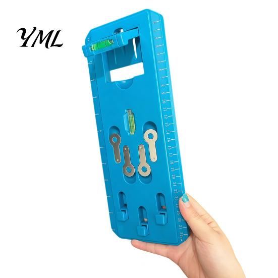 Precision Picture Hanger Hanging Tool with Level for Easy Frame Positioning, Quick Precise Position Wall Kit, Photo Painting Art Canvas Alignment