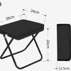 Portable Folding Stool - Compact Travel Seat for Train, Outdoor, and Fishing