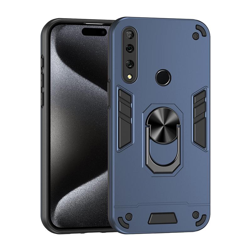 Shockproof Armor Metal Ring Cover For Huawei Y9 Prime 2019 Nova 9 For Honor 50 70 90 Lite Magnetic Car Holder Phone Case Funda