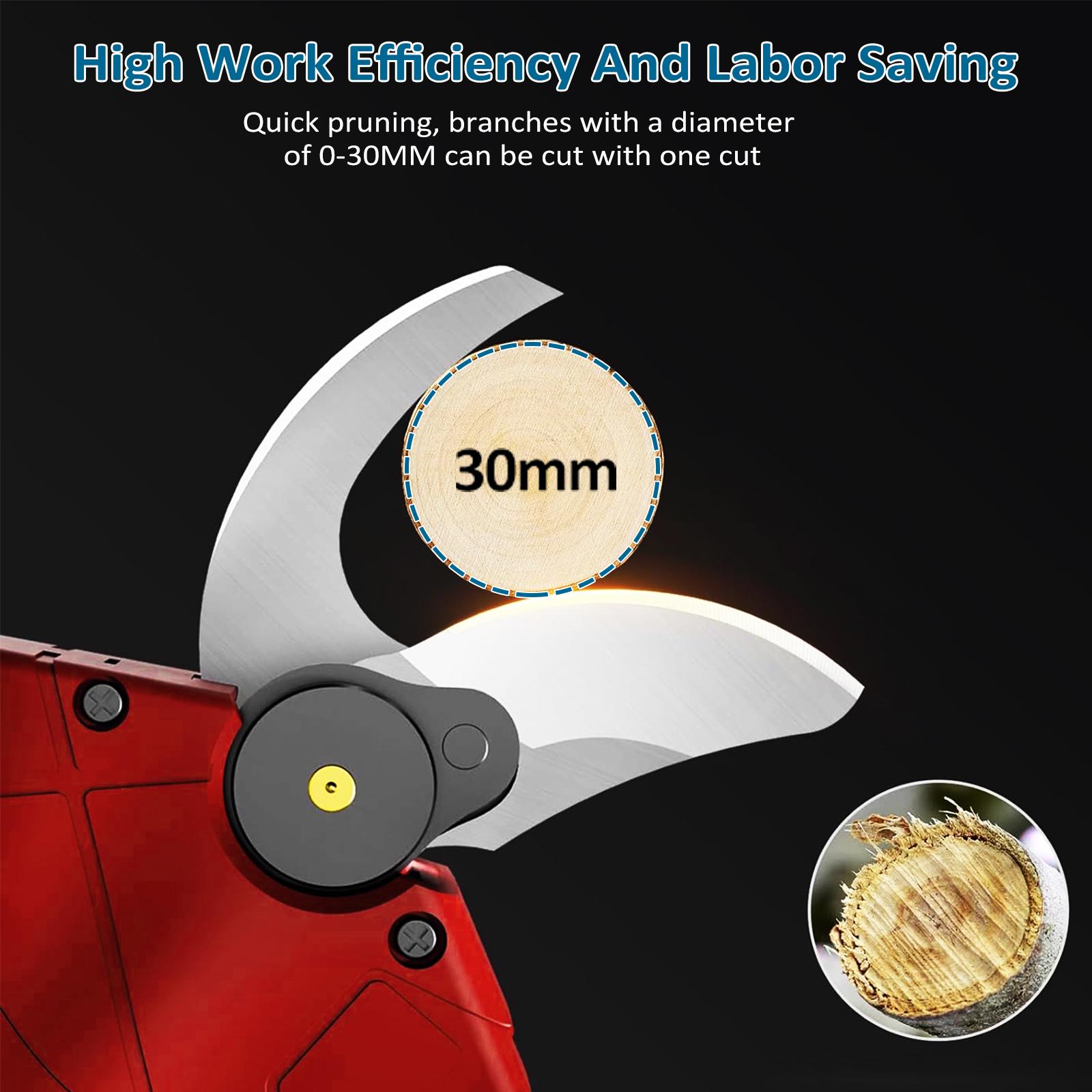 Электрические секаторы 20 В 30 мм(1 — фото 6