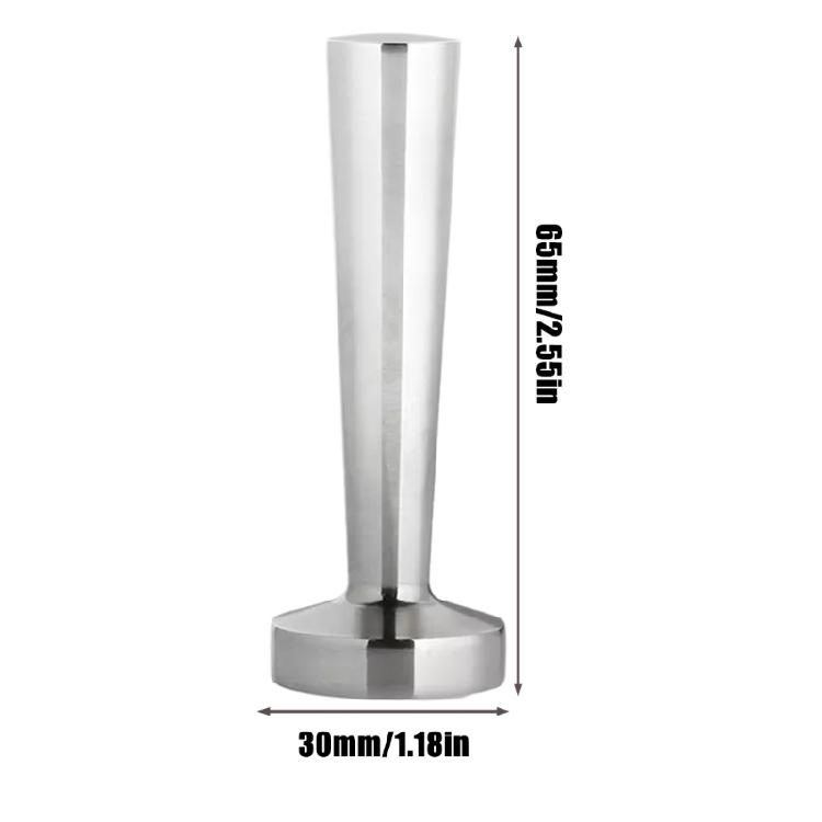 Ergonomic Stainless Steel Espresso Tamper Professional Coffee Press Tool For Consistent Extraction Compatible Design