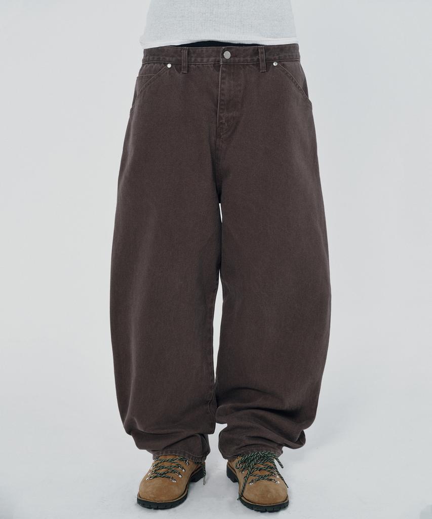 Seuweideu Contour Pocket Denim [Brown]