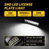 Full White LED License Plate Light Kit For GMC Silverado Sierra 1500 2500 3500