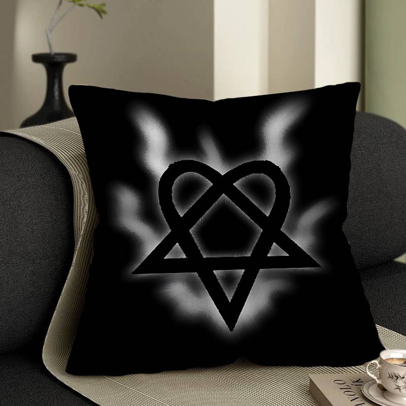 Rock Band H-Him Pillow Cover For Bedroom Room And Living Room Sofa Decorative Cushion Cover
