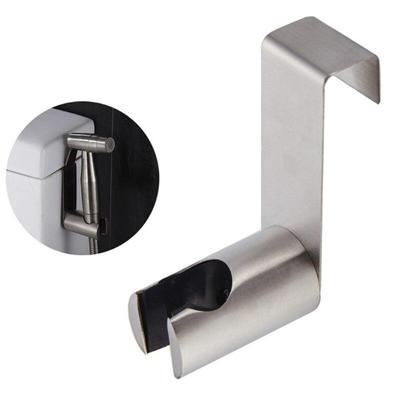 Bathtub Sprayer Stainless Steel Hanger Hook Sprinkler Shower Holder Toilet Sprayer Holder Bracket Bathroom Robe Hooks