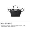 Longchamp Le Pliage Energy Nylon-Canvas Handtasche Klein Damen Schwarz 1512HSR001