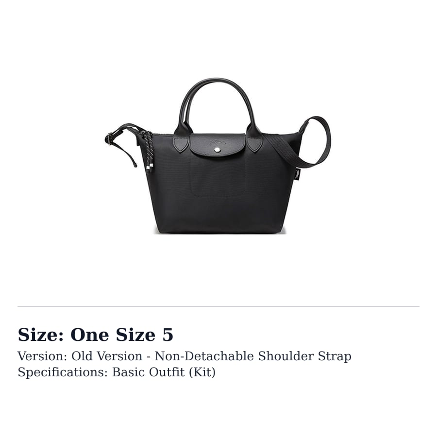 Longchamp Le Pliage Energy Nylon-Canvas Handtasche Klein Damen Schwarz 1512HSR001