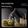 Heavy-Duty Full Metal Fishing Reel: 5KG Braking Force, Anti-Seawater, Long Cast