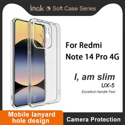 For Redmi Note 14 Pro 4G Phone Case IMAK Soft Slim Case UX-5 Series