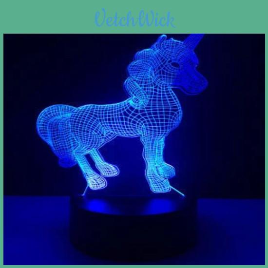 3d Led Acrylic Night Light Usb Touch Remote Control Atmosphere Lamp