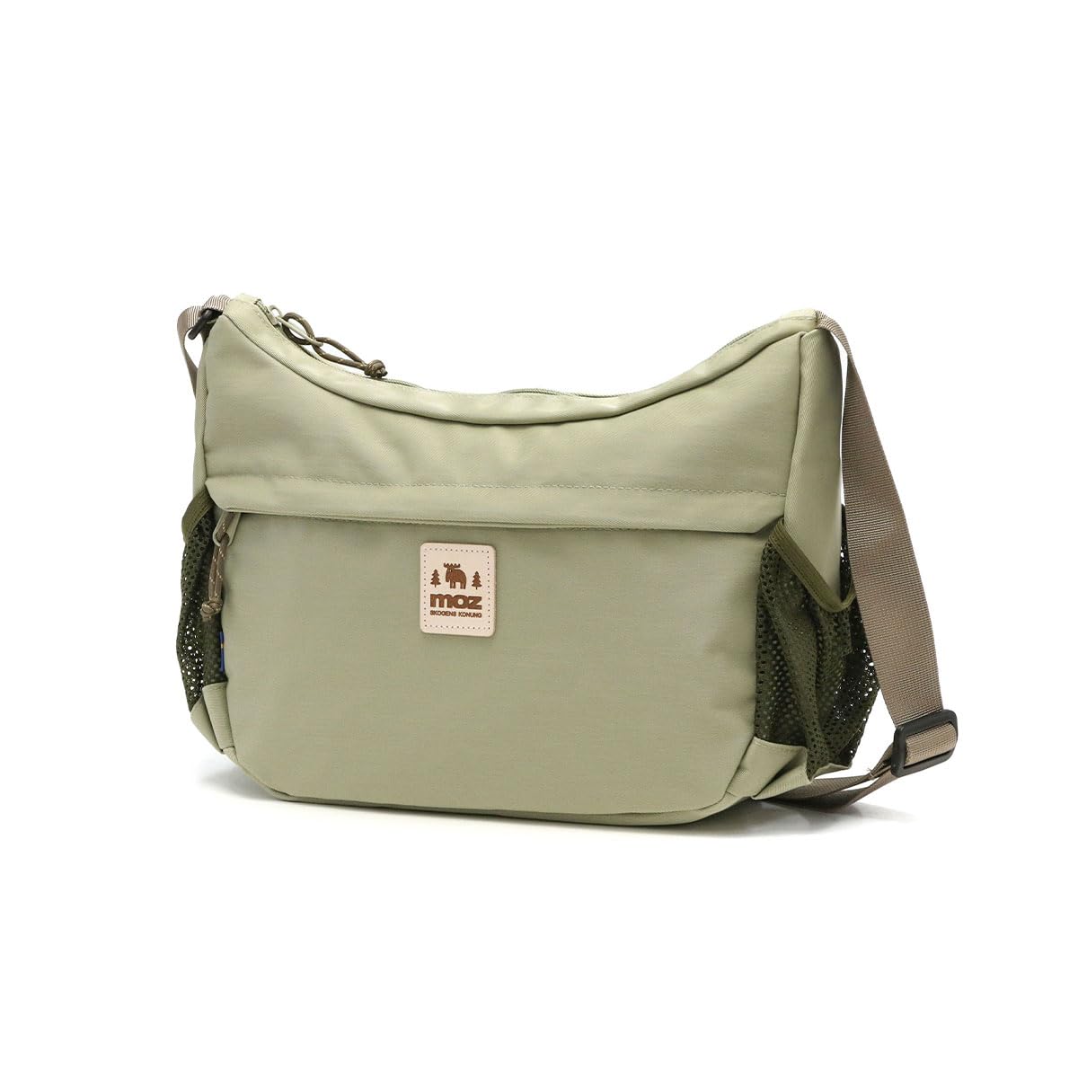 

Shoulder water large for camping pistachio [Mozu] bag, crossbody, lightweight, repellent, capacity, deep, lightweight, women, men, unisex, B5, bag, фісташкова кольору