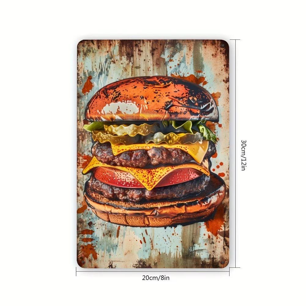 Vintage Metal Tin Sign Retro Wall Art Decor 20x30cm