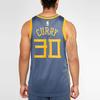 Nike Golden State Warriors Stephen Curry City Edition NBA Jersey 2018-2019 Men Jersey Blue AJ4610-428