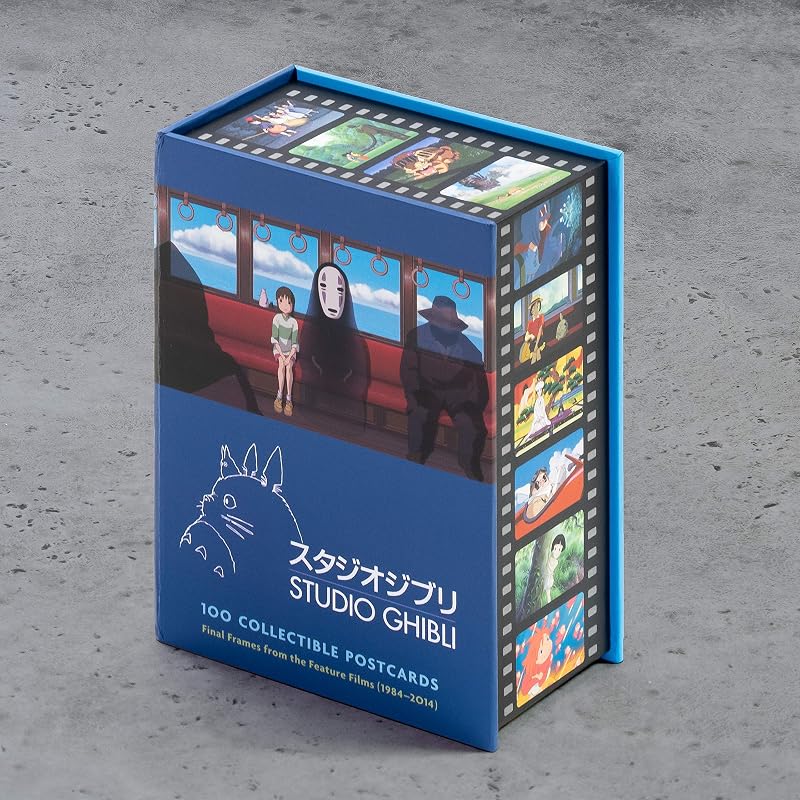 Studio Ghibli®: 100 Collectible Postcards: Final Frames from the Feature Films (1984-2014)
