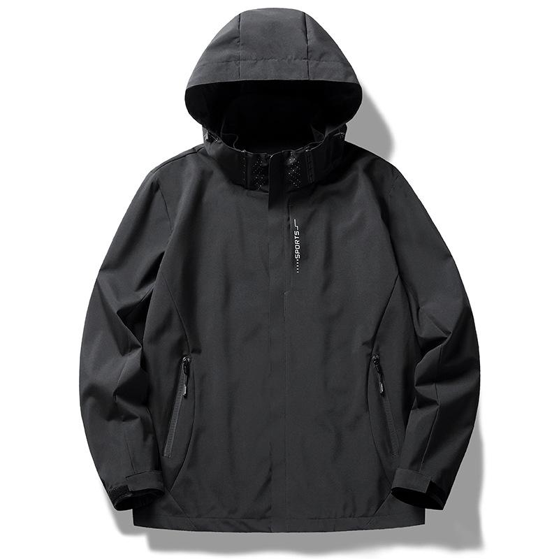 Autumn Single-layer Outdoor Woodpecker Jacket for Men, Windproof and Waterproof Mountaineering Jacket for Women M