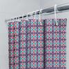 Elegant Purple Blue Red Decorative Bath Shower Curtain Waterproof Bathroom Fabric Size: 72X84 (183X213Cm) Pattern Design: Diamon