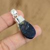 Natural Sodalite Rough Gemstone Jewelry 925 Sterling Silver Pendant For Women