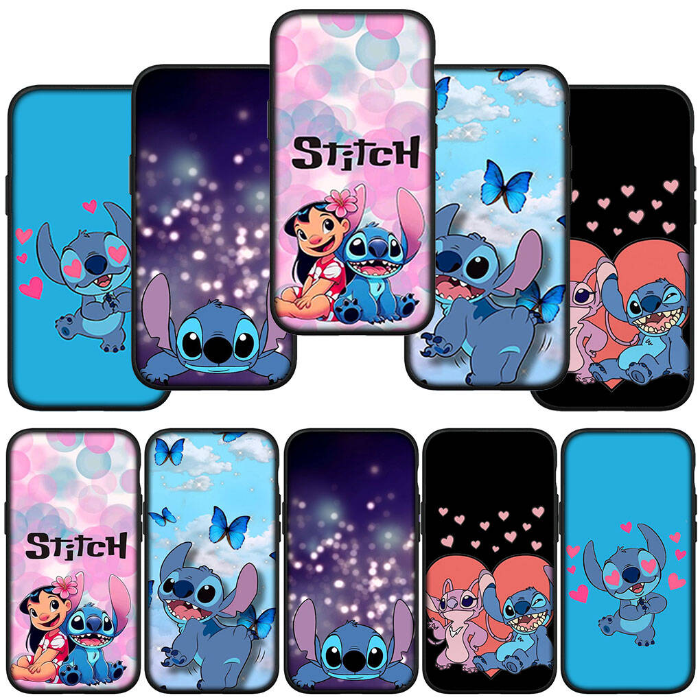 Phone Case for Samsung Galaxy S25 S23 S22 S21 S24 Ultra FE A05 A06 A15 A16 A36 A37 A35 A54 A55 A56 A57 A25 A26 A53 A17 Comics Lilo Cute Stitch Cover