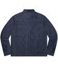 Lapper [Set][Summer][Non-Fade] Denim Work Shirt Long Sleeve Set-Up Ver.1 - Deep Blue