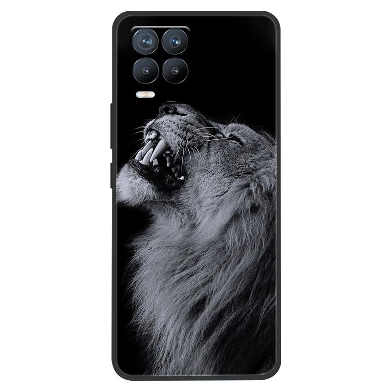 For Realme8 Pro 4G Soft Silicone Shell Protective Cover Cool Car Animal Cartoon Pattern Phone Case For Realme 8 pro RMX3081 8i