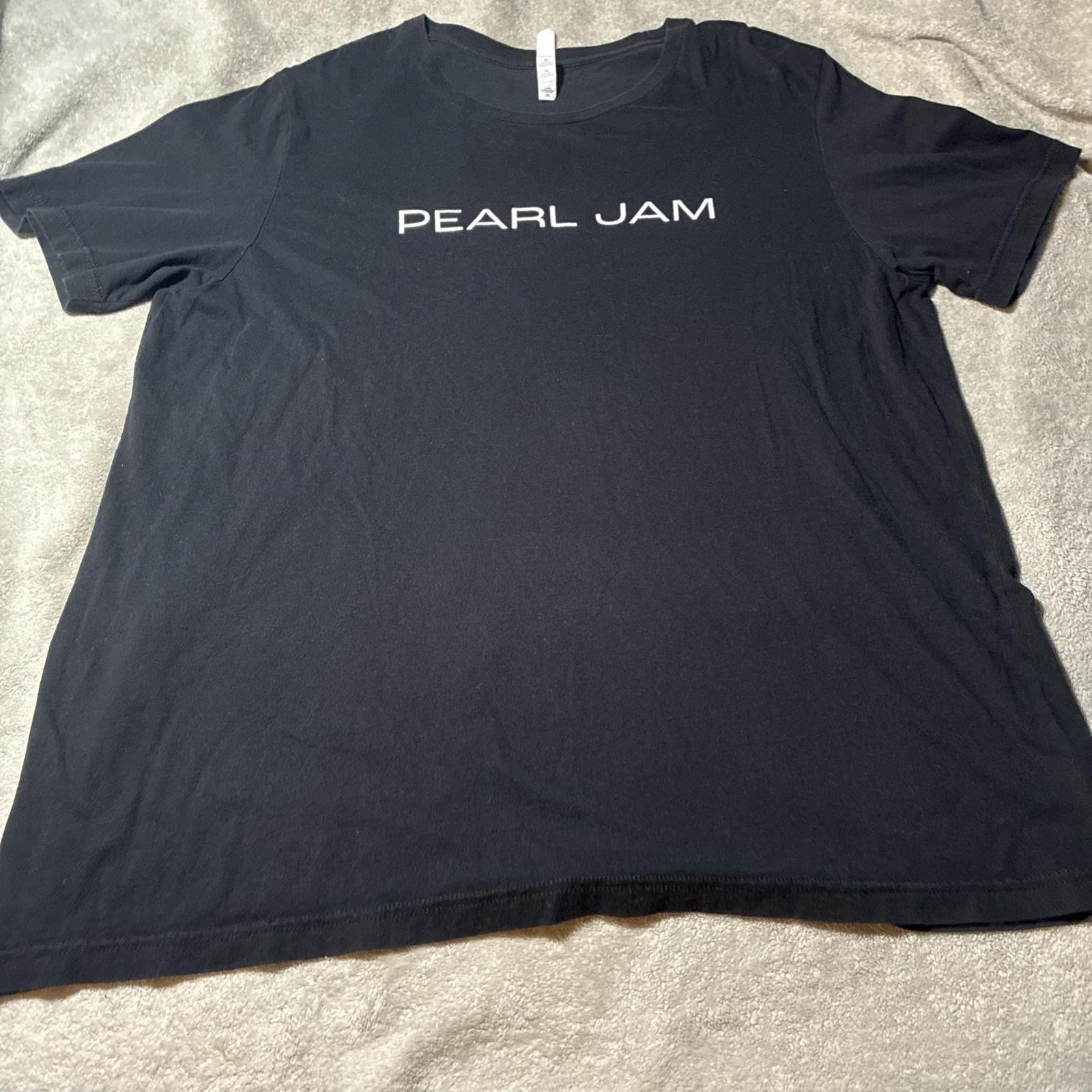 Pearl Jam Shirt Black Dark Matter World Tour 2024 Graphic Tee XXL Unisex T-Shirt XXL