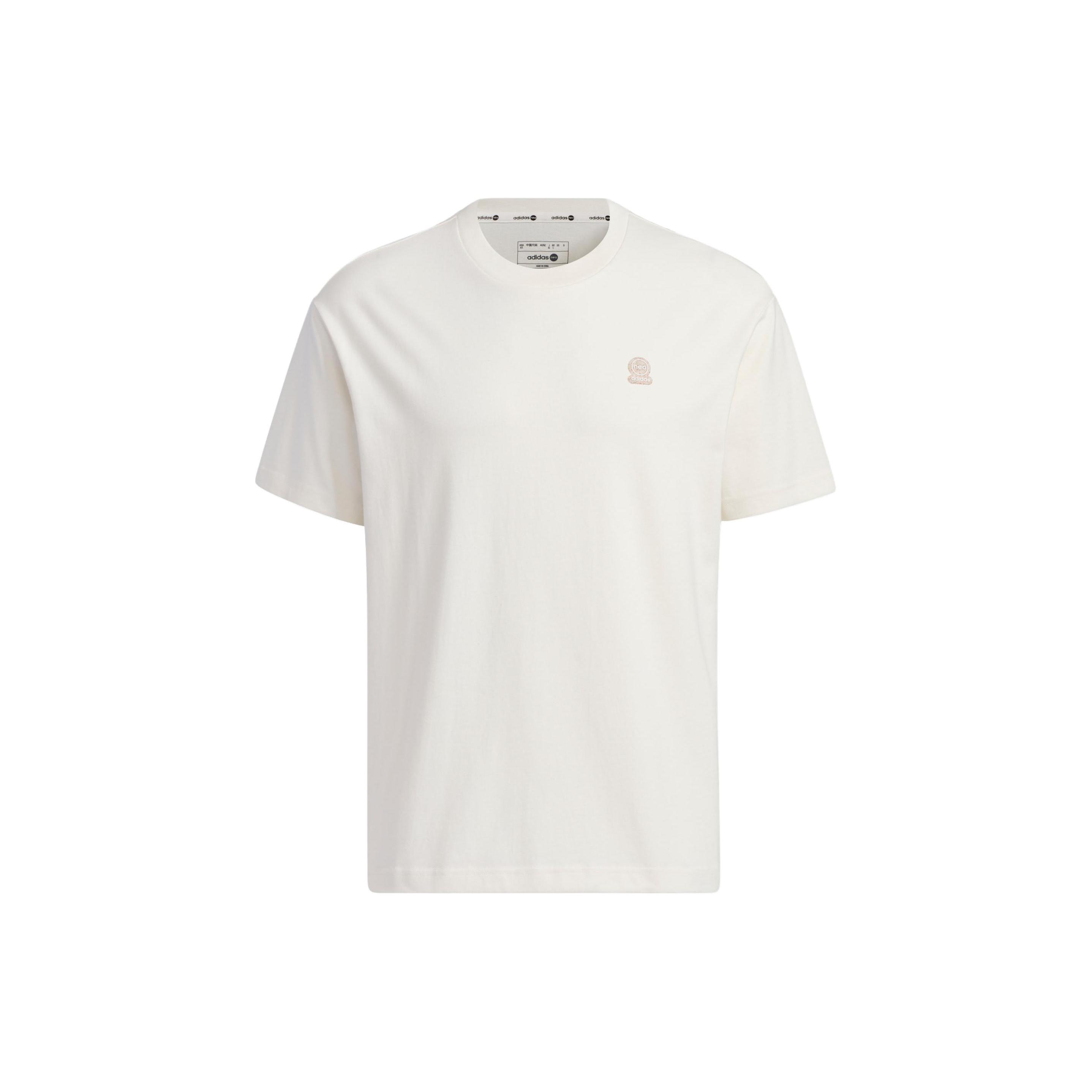 Adidas Neo T Shirt Unisex White IB7681 L