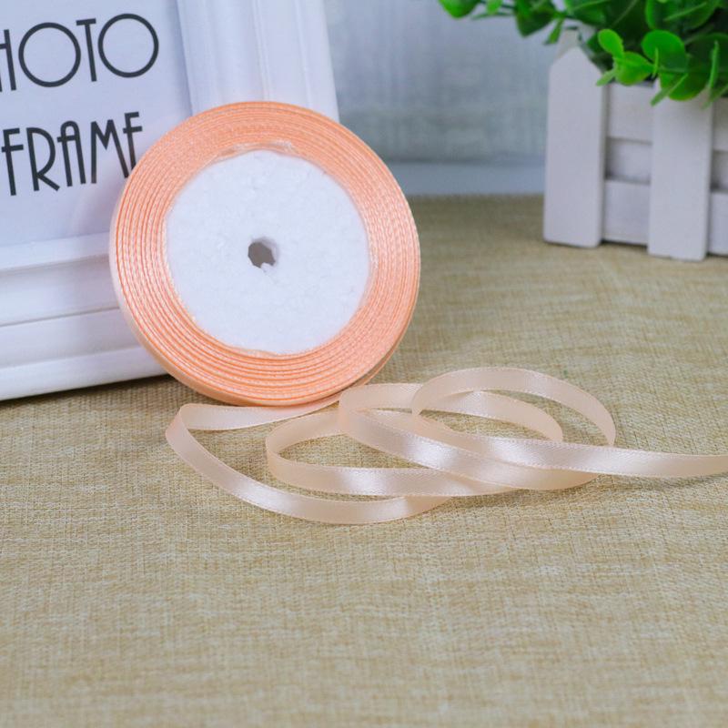 

0.6см Белая атласная лента с розой для DIY украшения торта