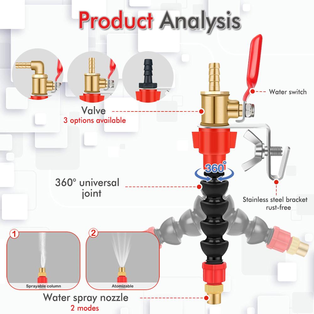 Staub Entferner Wasser Sprayer System Düse Kühlmittel Beschlagen Staub-beweis Für Marmor Ziegel Fliesen Schneiden Maschine Winkel Schleifer Cutter