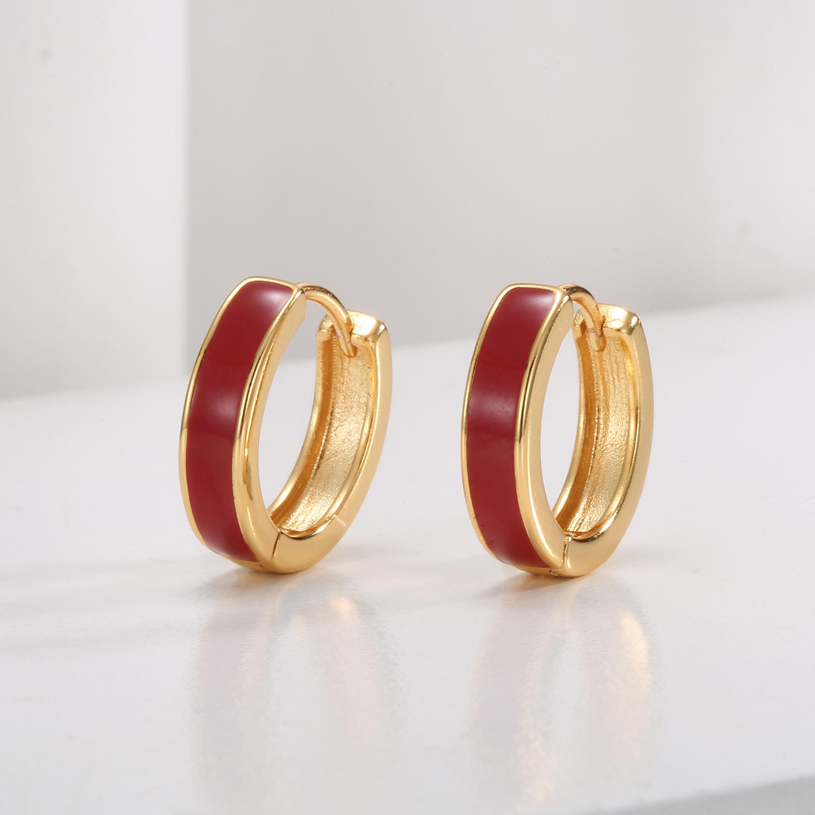 

Сережки, ювелірні вироби високого класу, вишукані та прості, маленькі та барвисті пряжки для вух Майяра