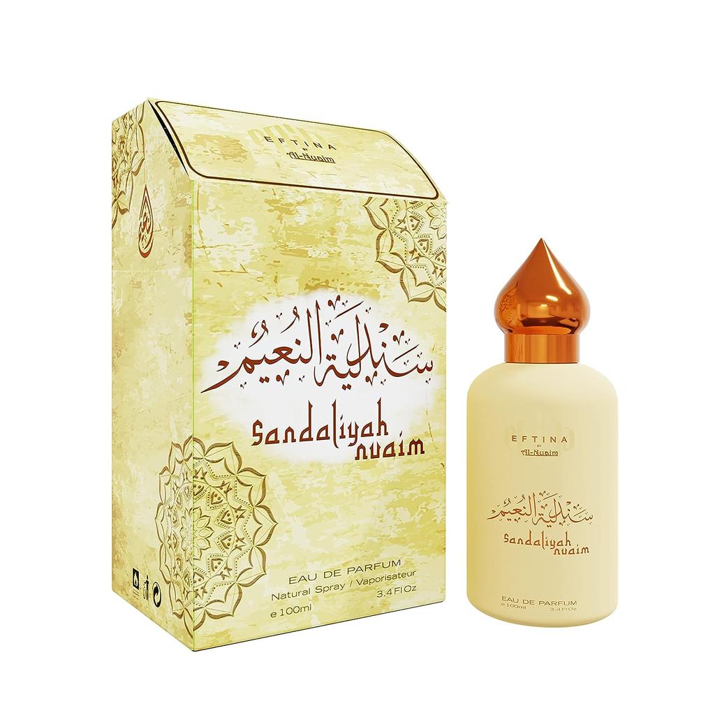 EFTINA by Al-Nuaim Sandaliyah Nuaim Eau De Parfum |Long Lasting Perfumes | Luxury Perfumes For Men & Women | 100 Ml