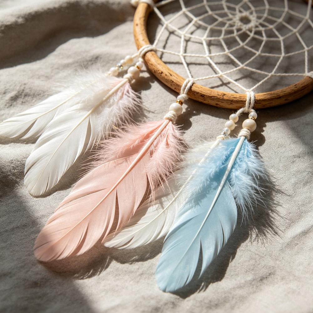 50pcs Natural Goose Feathers 15-20cm, Pure Soft DIY Craft Feathers for Home Decor, Balloons, Jewelry & Fashion Embellishment