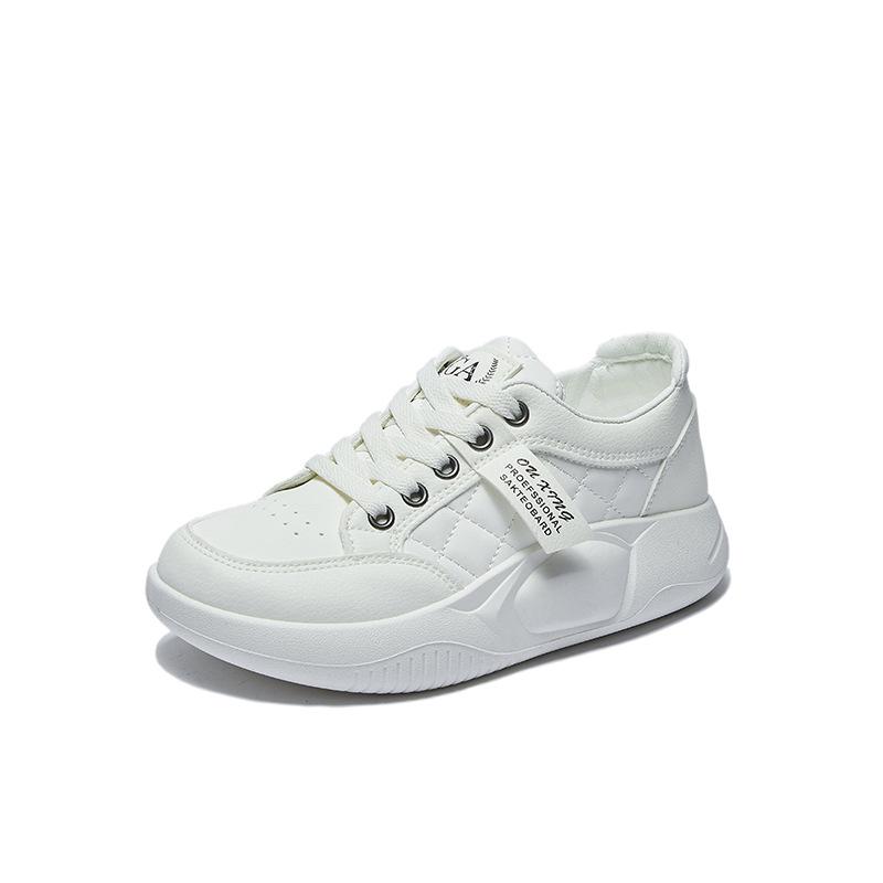 Women's Casual Flat Sneakers Outdoor Slip-On Running Shoes Faux