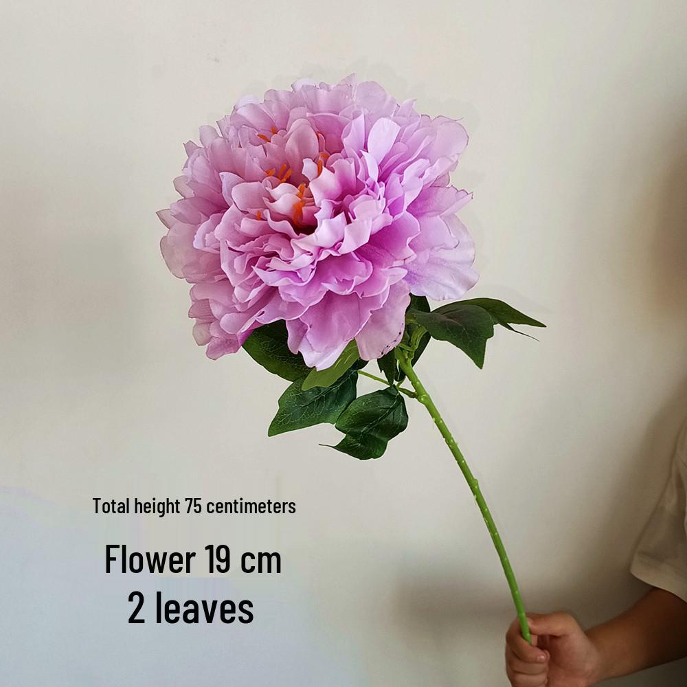 Rich Peony Silk Flower Arrangement for Floor or Tabletop Decoration