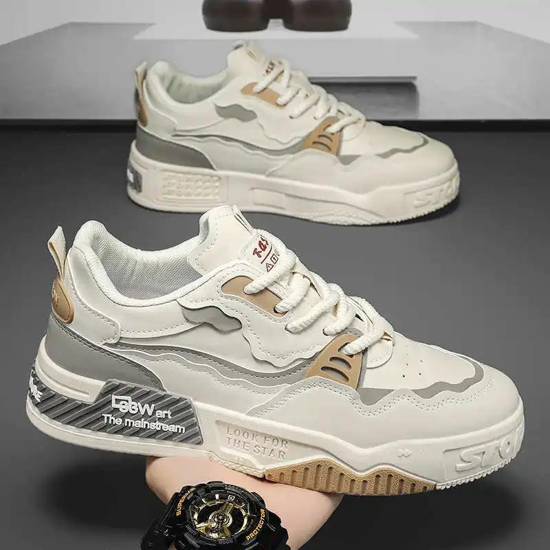 Cream Size Medium Heel Woman Shoes Beige High Heels Women's Plus Size Sneakers Sports High-end Models Products