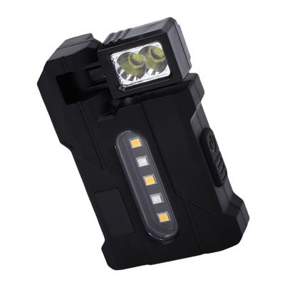 Portable Rechargeable Flashlight, Rotatable Magnetic Flashlight, Warning Lights for Outdoor Emergency