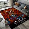 3D Marvel 27 Style Venom Captain SuperHero Carpet Rug for Bedroom Living Room Home Sofa Decoration,kids Large Decor Floor Mat HD