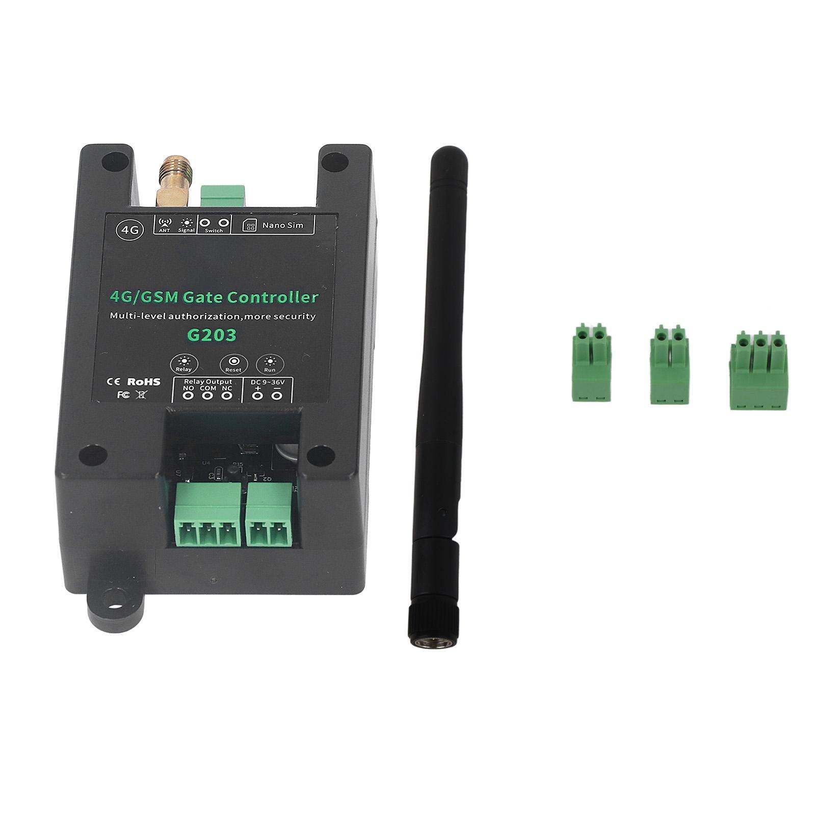 

G203 GSM 3G 4G пульт дистанционного управления для гаражных ворот Поддержка удаленного перезапуска Сброс
