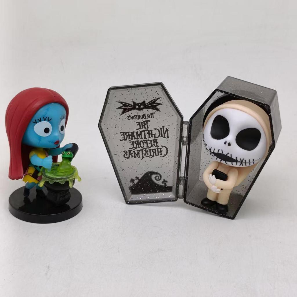 The Nightmare Before Christmas Blind Box Small Size PVC Model  Figures Jack Sally Dr. Collectible Figurine Doll Christmas Gifts