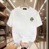 Trendy Brand Short-Sleeved Pure Cotton Men'S Printed T-Shirt Trendy Men'S And Women'S Versatile Round Neck T-Shirt Men'S