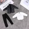1 Set for 30cm Doll Suit Clothes Doll Pants 1/6 Doll Clothes Daily Wear Male Doll Shirt Casual Suit