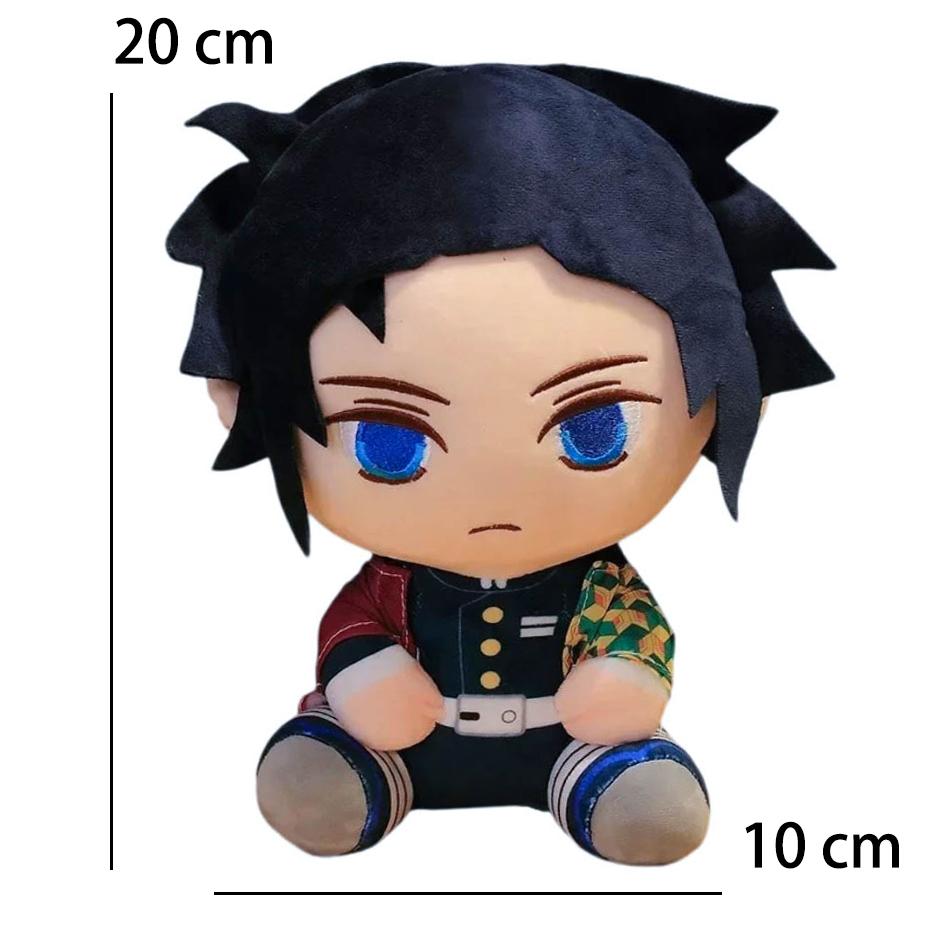 20cm Japonsko Démonický zabíječ Plyšové panenky Krásné Anime Kimetsu No Yaiba Kamado Tanjirou Nezuko Zenitsu Kyoujurou Hračky Dárky pro děti