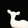1Pc Mini Resin Crystal Deer Christmas Forest Elk White Dessert Table Decor Merry Christmas Decor For Home Kids New Year Gift