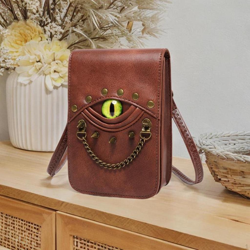 Phone Purse for Women Men Lightweight Bag Rivets