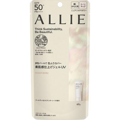 Ally Chrono Beauty Tone Up UV 03 60g Îngrijire solară Pentru față și gât, după pregătirea pielii cu produse cosmetice de bază, aplicați o cantitate adecvată.