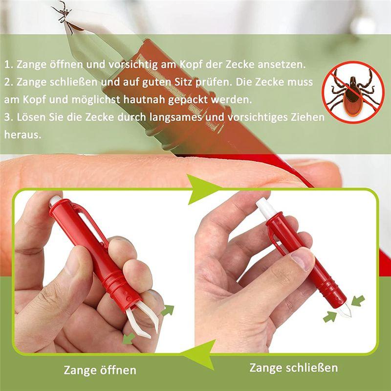 M-Modern-24PCS Tick Tweezers For Dog Cats Humans Tick Tweezers For Children And Pets, Simple And Safe Tick Remover
