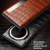 QIALINO For Honor Magic V3 5G Case Smart View Window Genuine Cow Leather Phone Cover