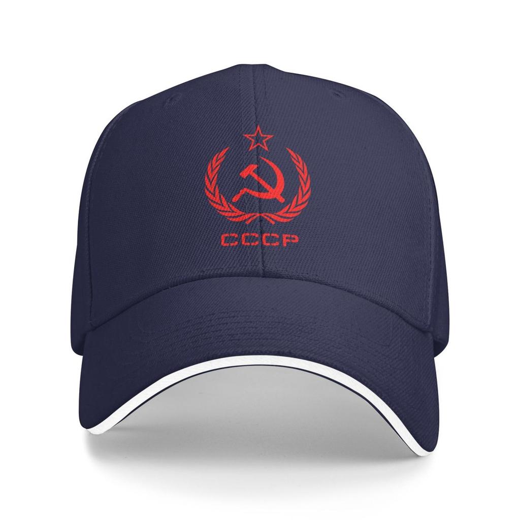 Unisex Baseball Hats Russian Soviet CCCP USSR Hammer And Sickle Outdoor Streetwear Sports Baseball Caps Cap Casquette Hats